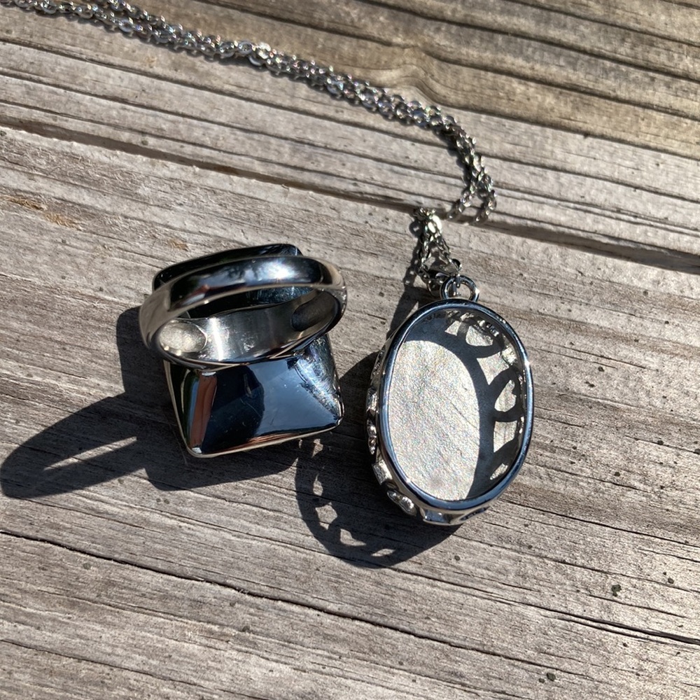 Dark Labradorite Set - Picture 4 of 11